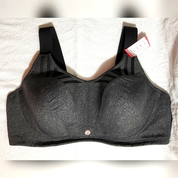 Plus Size LIVI Max Support Wicking Underwire Sports Bra - Size 46DDD (NWT) - Picture 2 of 14